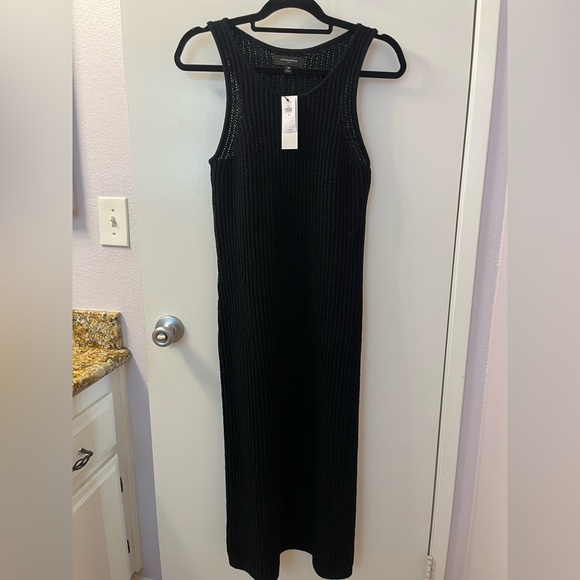 Banana Republic Black Knit Maxi Dress Medium/NWT Retail $120 -  threedaughtersproperties.com
